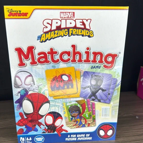 Disney Junior Marvel Spidey Amazing Friends Matching Game - Picture 1 of 3